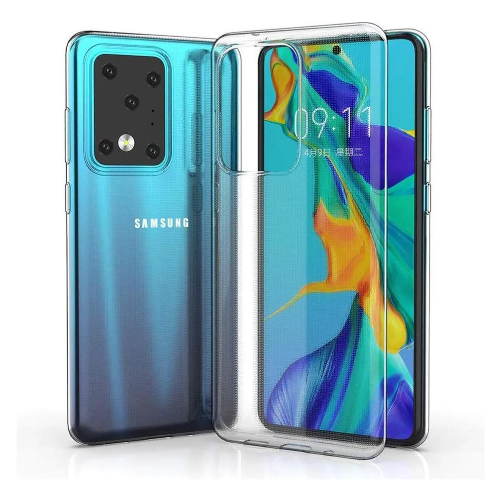 König Design Handyhülle für Samsung Galaxy S20 Ultra Schutzcase Backcover Bumper Transparent (Samsung Galaxy S20 Ultra)