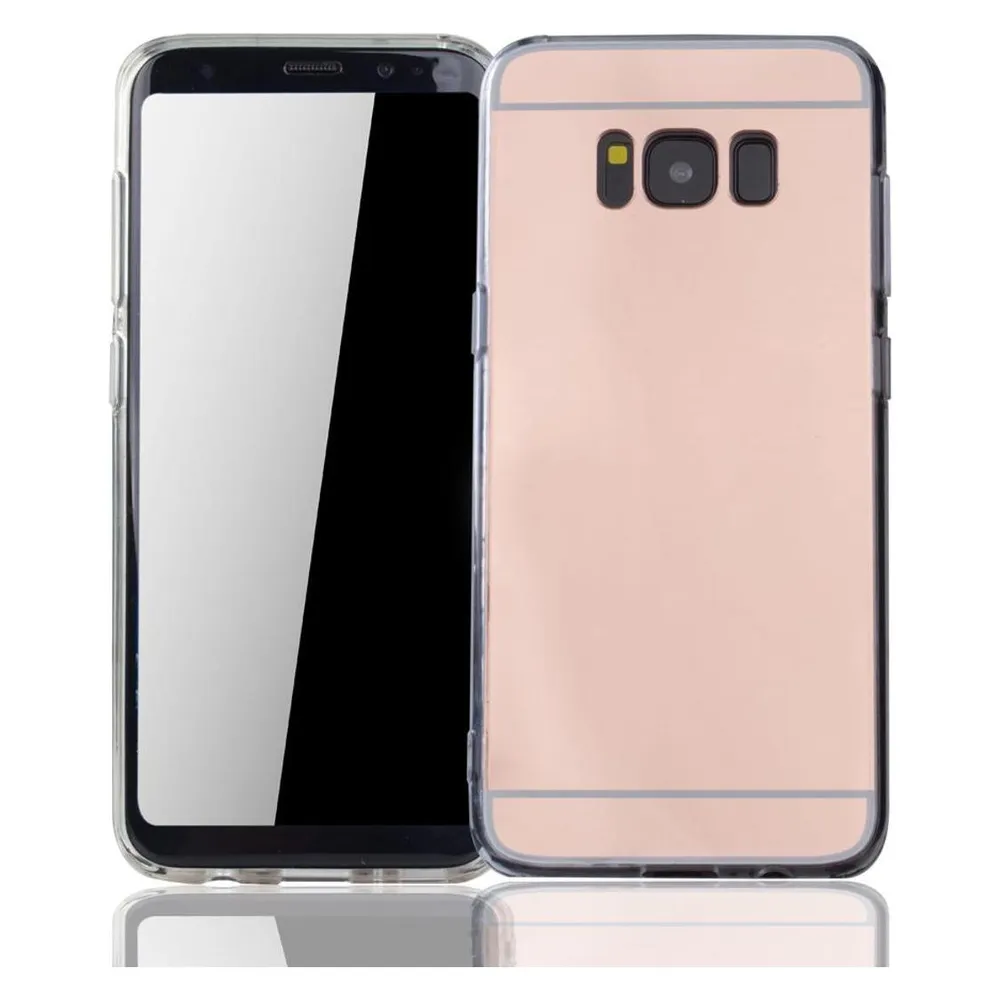 König Design Handyhülle für Samsung Galaxy S8 Schutzcase Backcover Bumper Etuis Rahmen Pink (Samsung Galaxy S8)