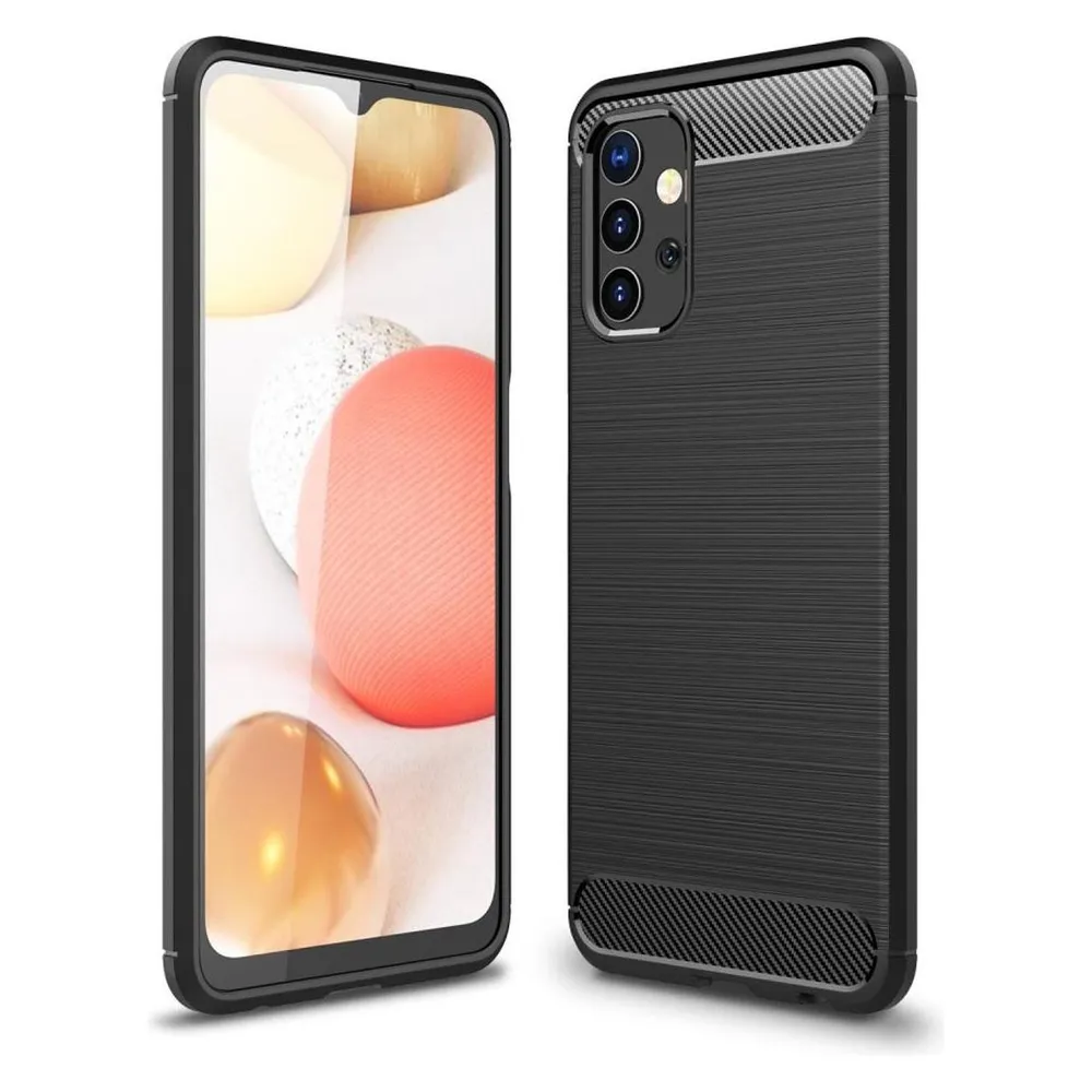 König Design Handyhülle für Samsung Galaxy A32 5G Case Cover Schutztasche Schutzhülle Schwarz