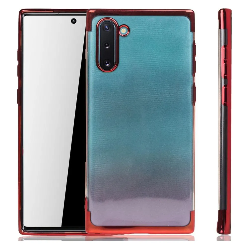 König Design Handyhülle für Samsung Galaxy Note 10 Case Cover Schutz Tasche Schutzhülle Rot