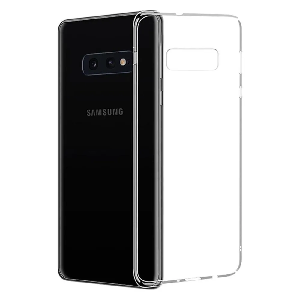 König Design Handyhülle für Samsung Galaxy S10e Schutzcase Backcover Bumper Etuis Transparent (Samsung Galaxy S10e)