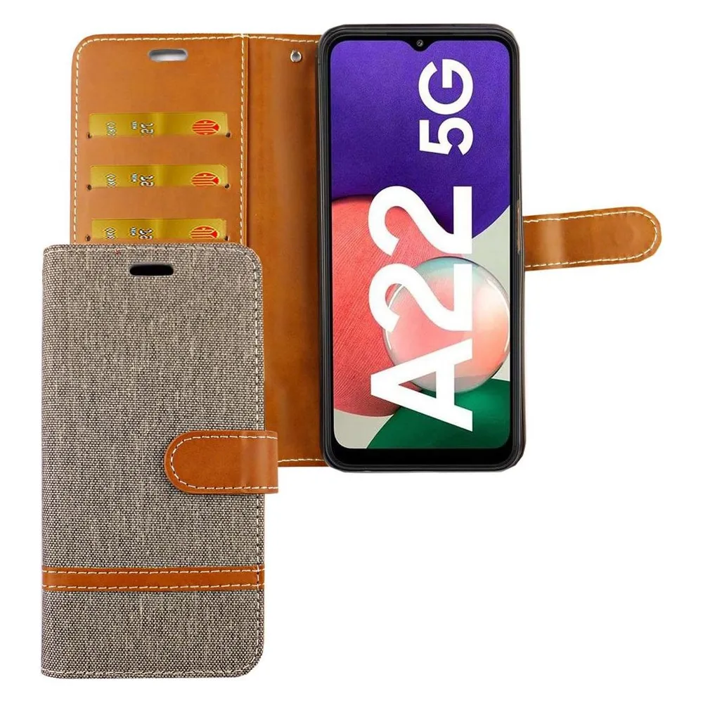 König Design Handyhülle für Samsung Galaxy A22 5G Case Cover Schutztasche Schutzhülle Tasche (Samsung Galaxy A22 5G)