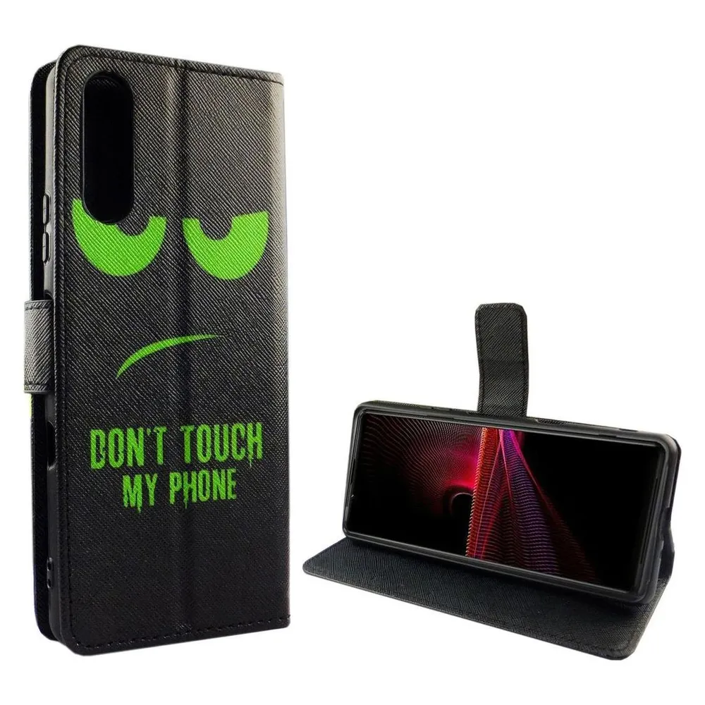 König Design Handyhülle für Sony Xperia 10 III Case Cover Schutztasche Schutzhülle Bookstyle (Sony Xperia 10 III)