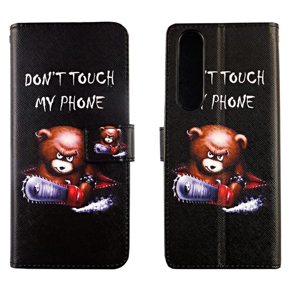 König Design Handyhülle für Sony Xperia 5 III Case Cover Schutztasche Schutzhülle Bookstyle (Sony Xperia 5 III)