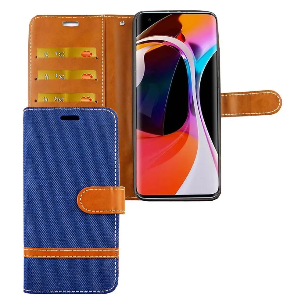 König Design Handyhülle für Xiaomi Mi 10 Case Cover Schutztasche Schutzhülle Bookstyle Neu (Xiaomi Mi 10)