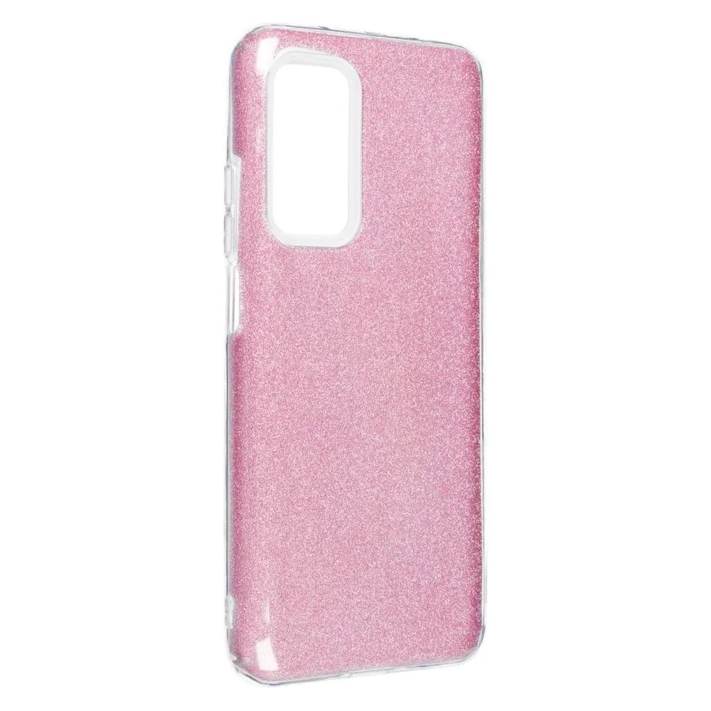 König Design Handyhülle für Xiaomi Mi 10T Schutzcase Cover Bumper Schale Glitzer Rahmen Pink (Xiaomi Mi 10T 5G, Xiaomi Mi 10T Pro 5G)