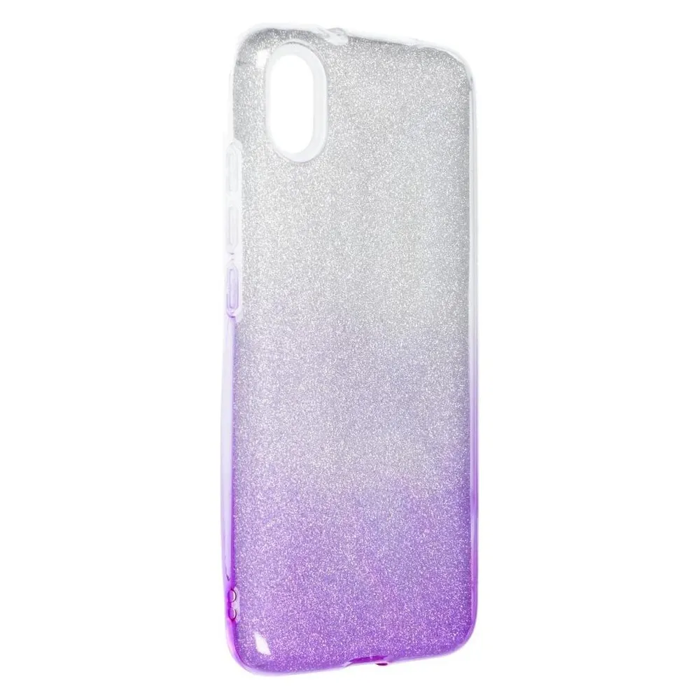 König Design Handyhülle für Xiaomi Redmi 7A Schutzcase Cover Bumper Schale Glitzer Violett