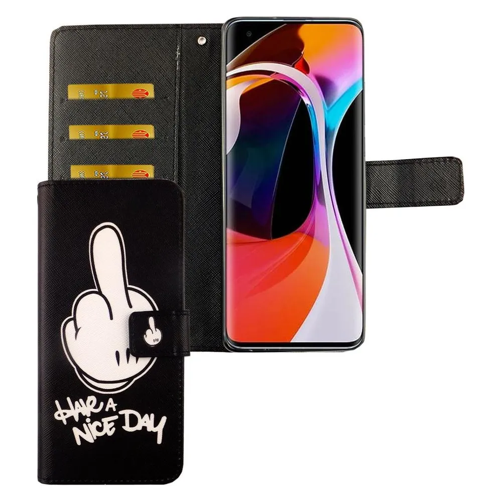 König Design Handyhülle für Xiaomi Mi 10 Case Cover Schutztasche Schutzhülle Bookstyle Neu (Xiaomi Mi 10)