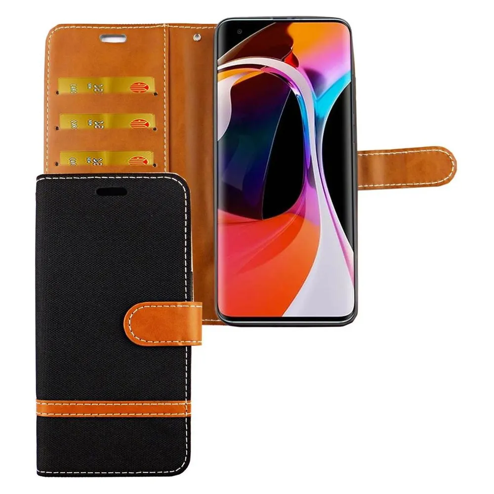 König Design Handyhülle für Xiaomi Mi 10 Case Cover Schutztasche Schutzhülle Bookstyle Neu (Xiaomi Mi 10)