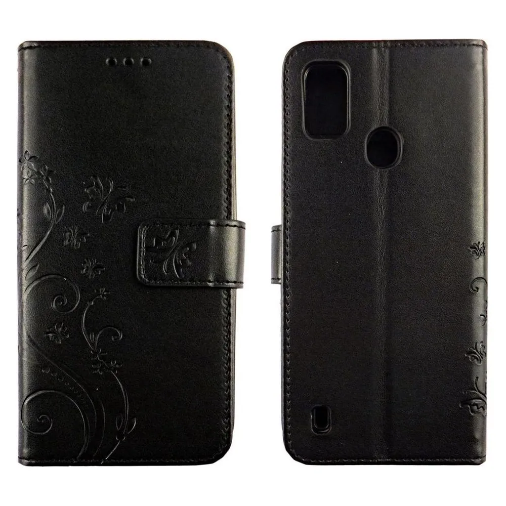 König Design Handyhülle für ZTE Blade A51 Case Cover Schutztasche Schutzhülle Bookstyle Neu (ZTE Blade A51)