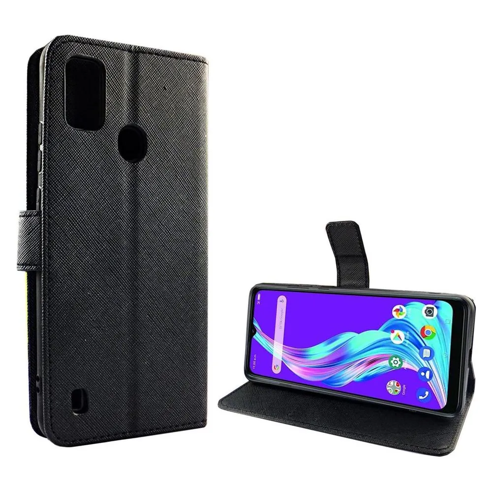 König Design Handyhülle für ZTE Blade A51 Case Cover Schutztasche Schutzhülle Bookstyle Neu (ZTE Blade A51)