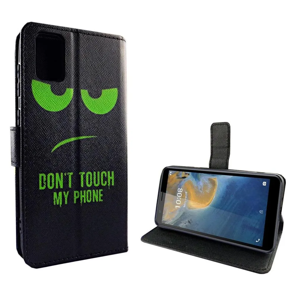 König Design Handyhülle für ZTE Blade A31 Case Cover Schutztasche Schutzhülle Bookstyle Neu (ZTE Blade A31)