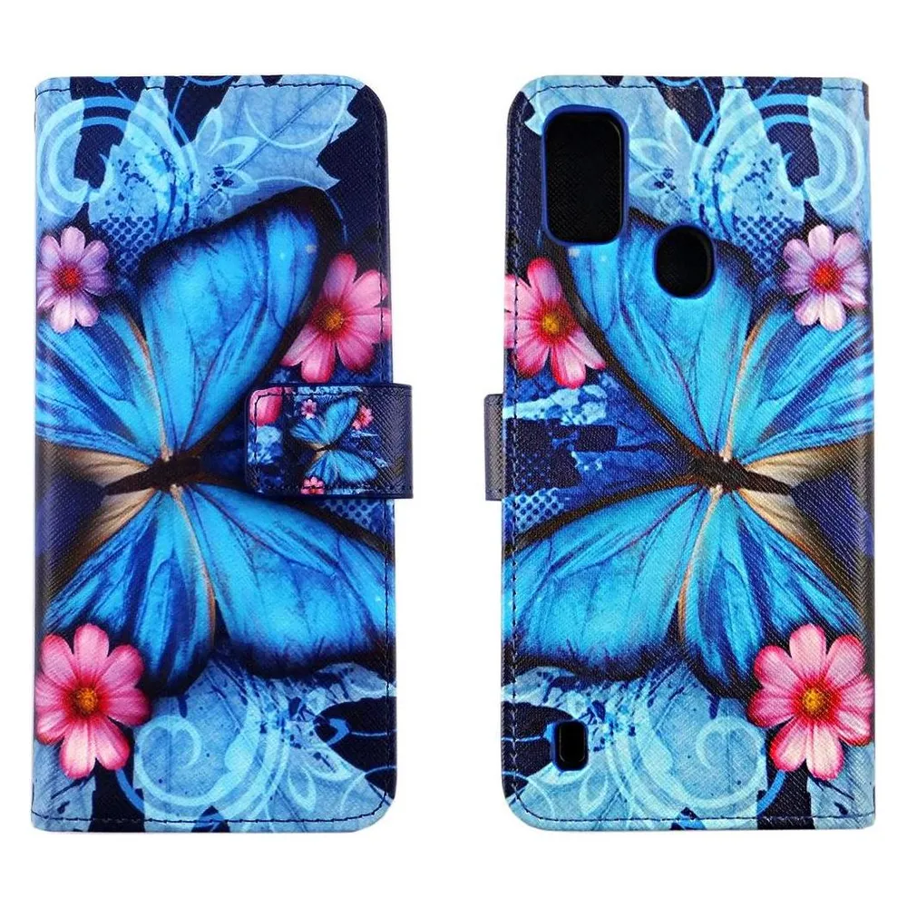 König Design Handyhülle für ZTE Blade A51 Case Cover Schutztasche Schutzhülle Bookstyle Neu (ZTE Blade A51)