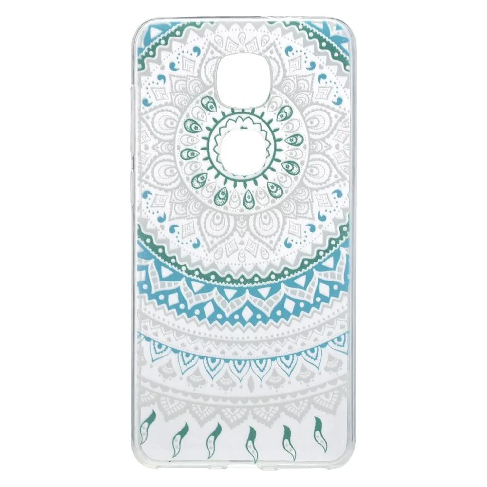 König Design Henna Cover für LeEco Le 2 Case Schutz Hülle Silikon Bumper Etuis Sonne Blau Neu