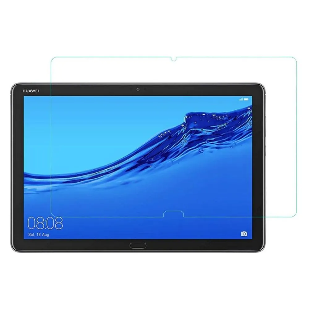 König Design Huawei MediaPad M5 Lite Displayglas 9H Verbundglas Panzer Schutz Glas Echtglas
