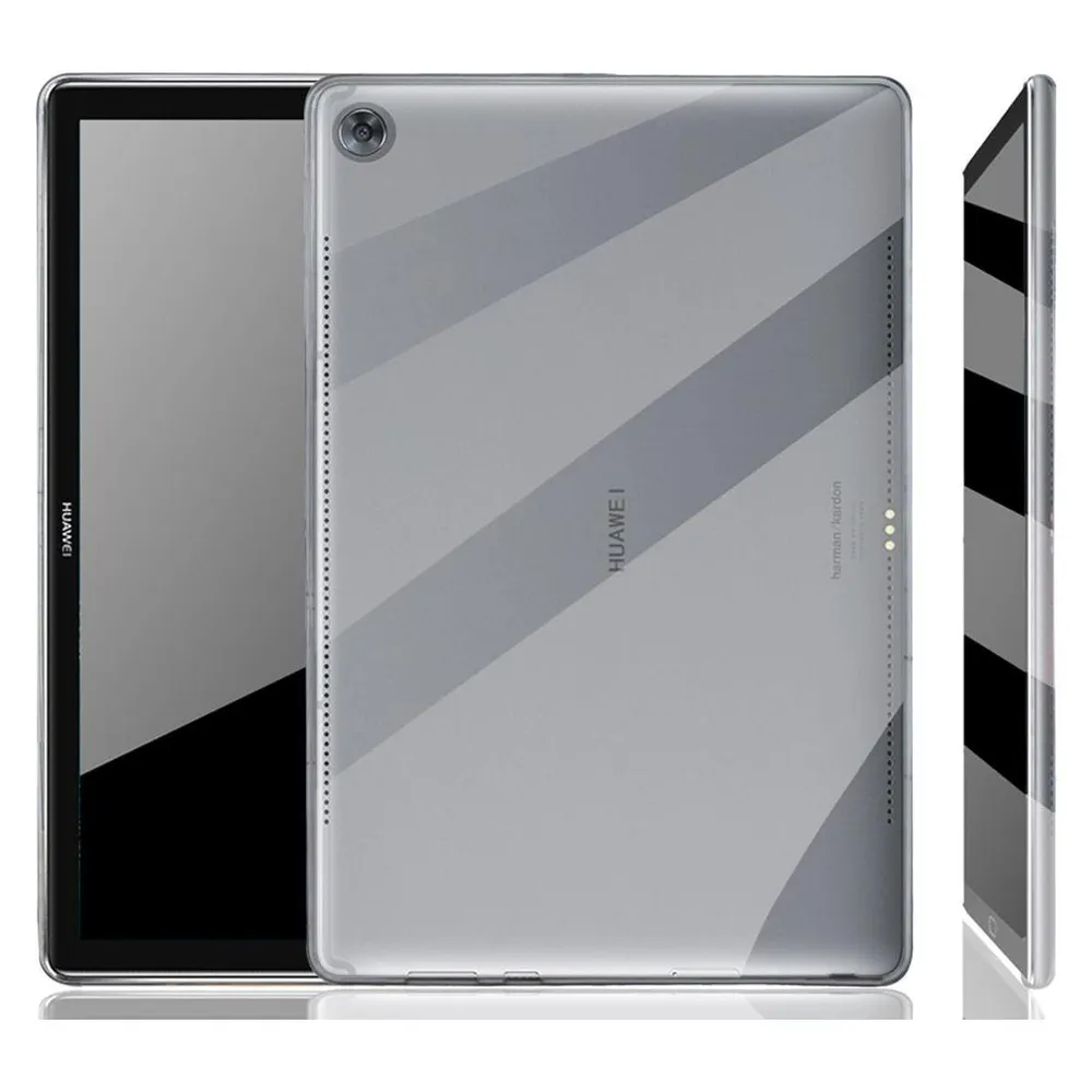 König Design Huawei MediaPad M5 / M5 Pro durchsichtige Tablethülle Schutzcase Transparent Neu