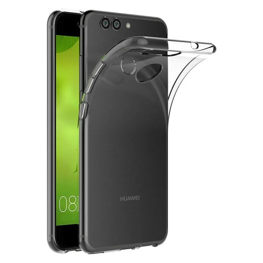 König Design Huawei Nova 2 Hülle Transparent Silikon Case durchsichtige Handyhülle