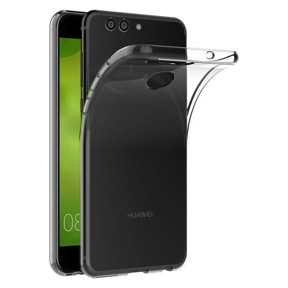König Design Huawei Nova 2 Plus Hülle Transparent Silikon Case durchsichtige Handyhülle