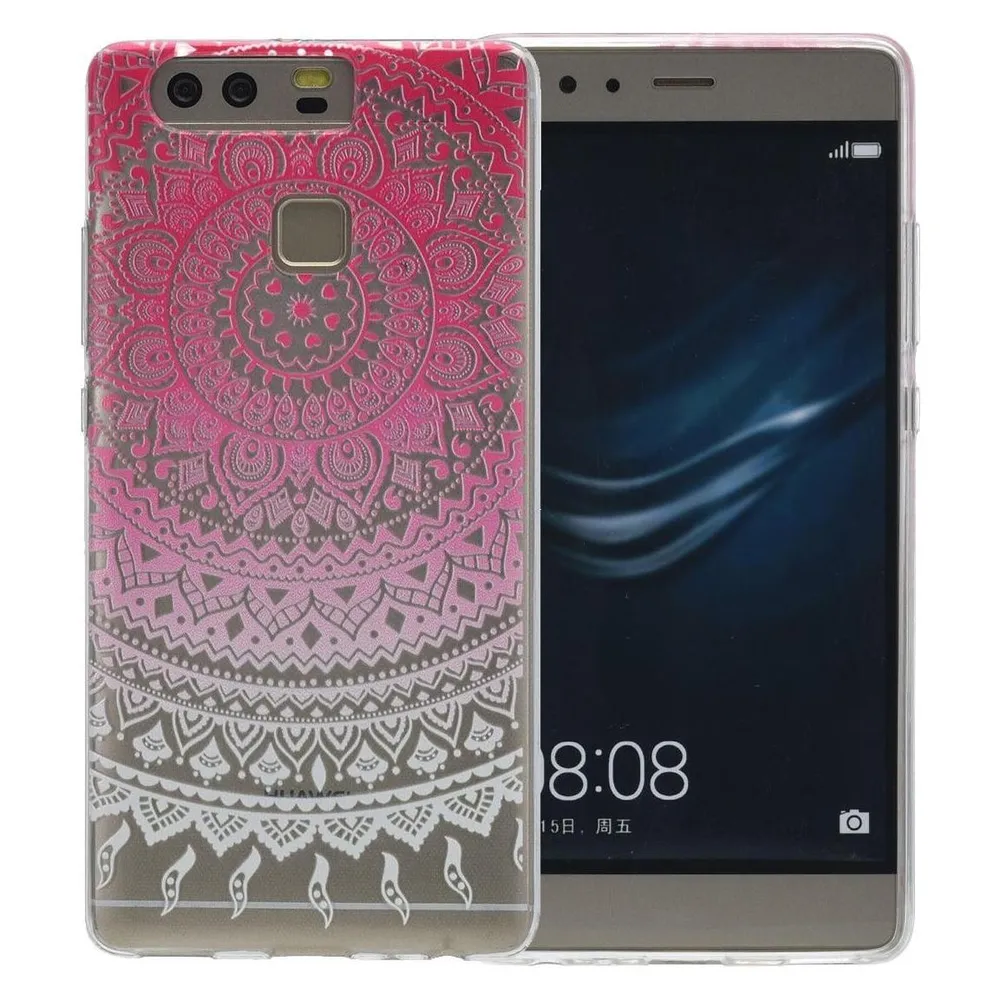 König Design Huawei Nova 2 Plus Hülle Case Handy Cover Schutz Tasche Schutzhülle Henna Pink