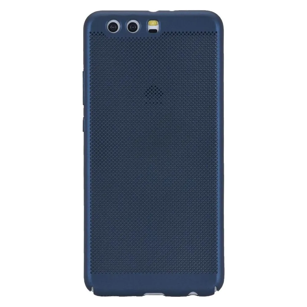 König Design Huawei P10 Plus Hülle Case Handy Cover Schutz Tasche Schutzhülle Bumper Blau
