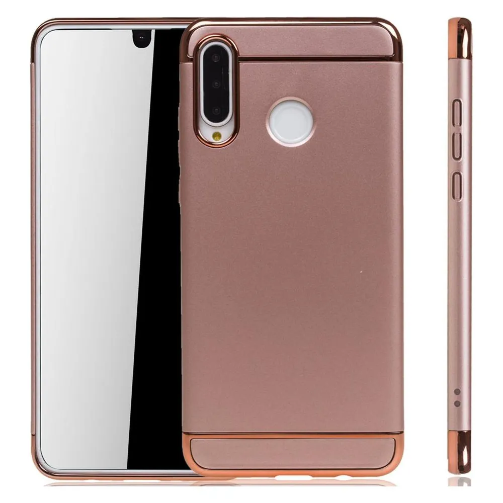 König Design Huawei P30 Lite Hülle Case Handy Cover Schutz Tasche Schutzhülle Bumper Pink (Huawei P30 Lite)