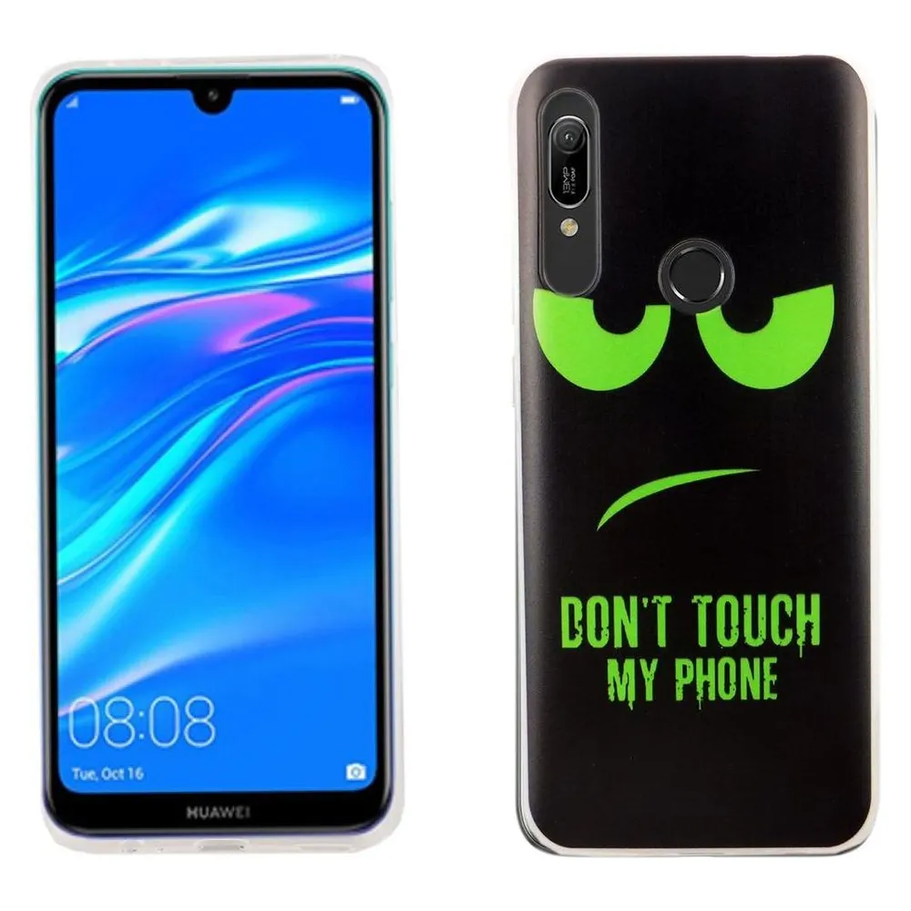 König Design Huawei Y9 Prime 2019 Hülle Case Handy Cover Schutz Tasche Schutzhülle Etuis Grün (Huawei Y9 Prime (2019))