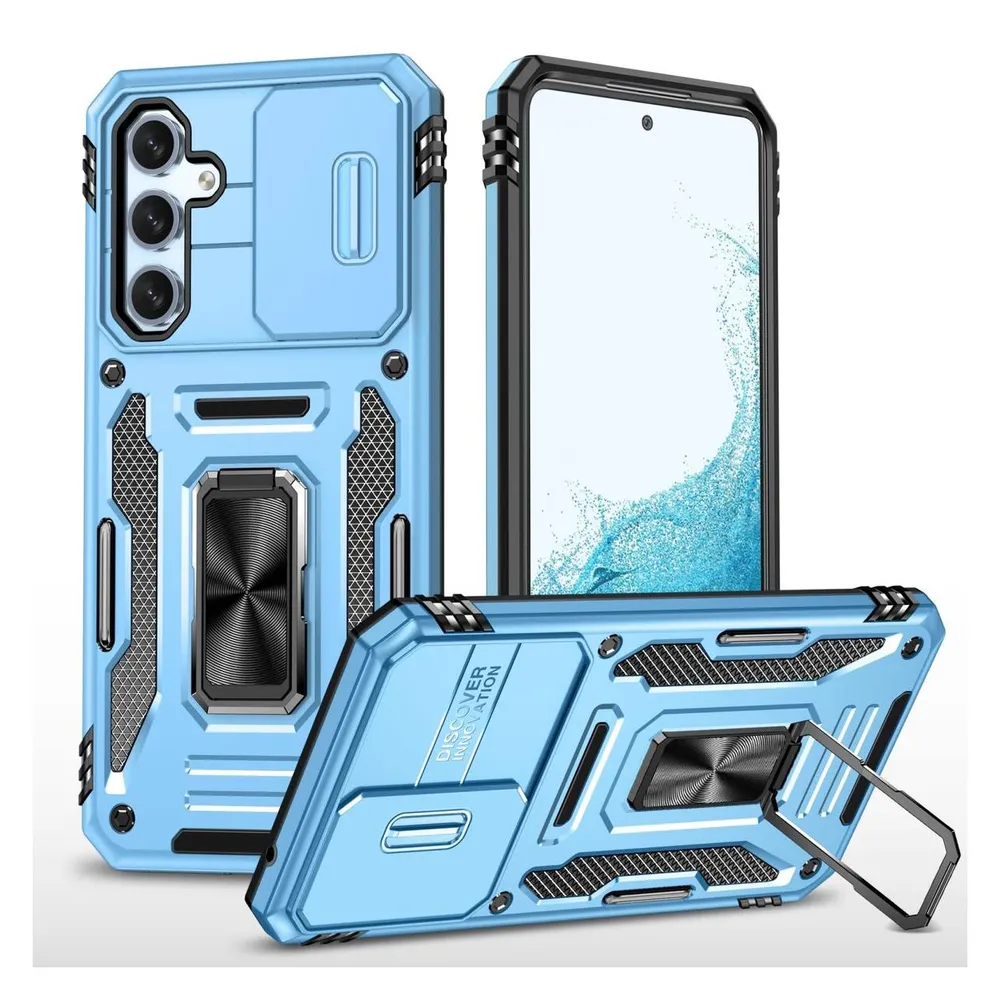 König Design Hülle für Samsung Galaxy A54 5G Case Cover Tasche Standfunktion Kameraschutz Neu (Samsung Galaxy A54 5G)