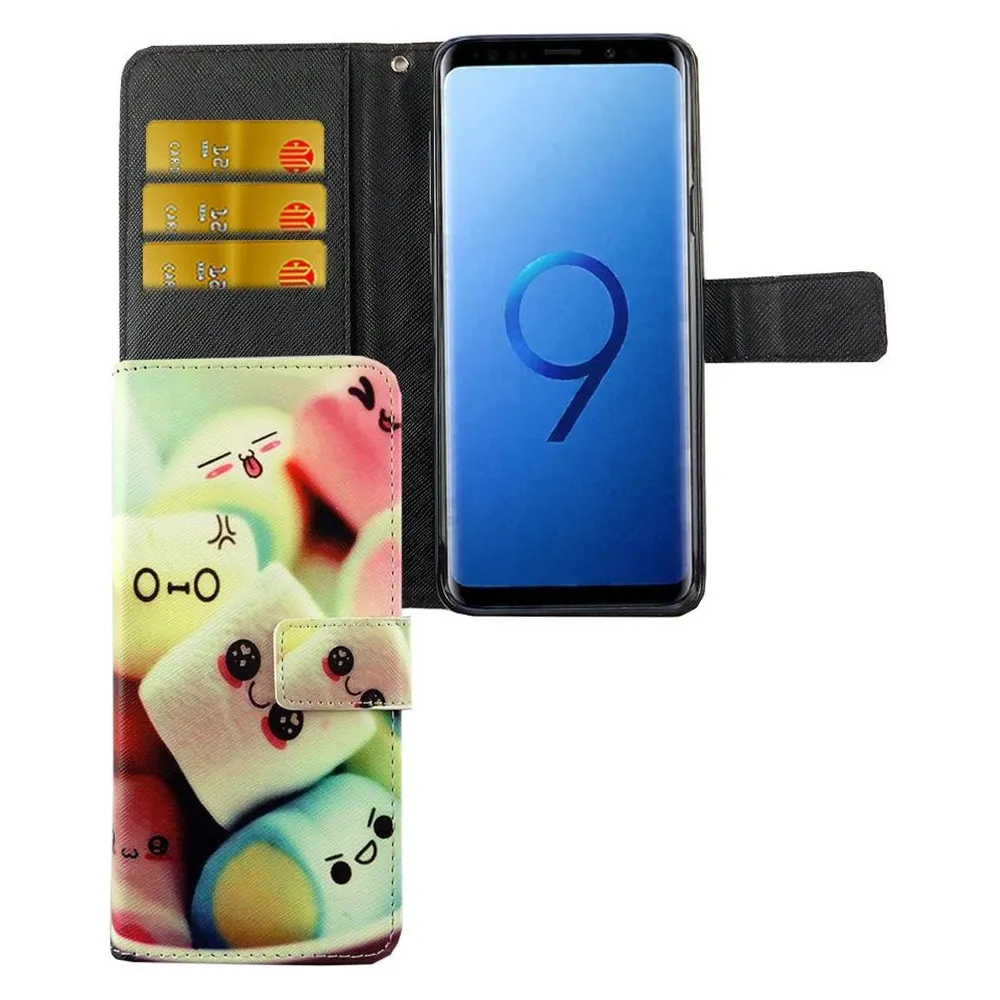 König Design Hülle Handy Schutz für Samsung Galaxy S9 Plus Case Cover Tasche Wallet Etui Neu (Samsung Galaxy S9+)