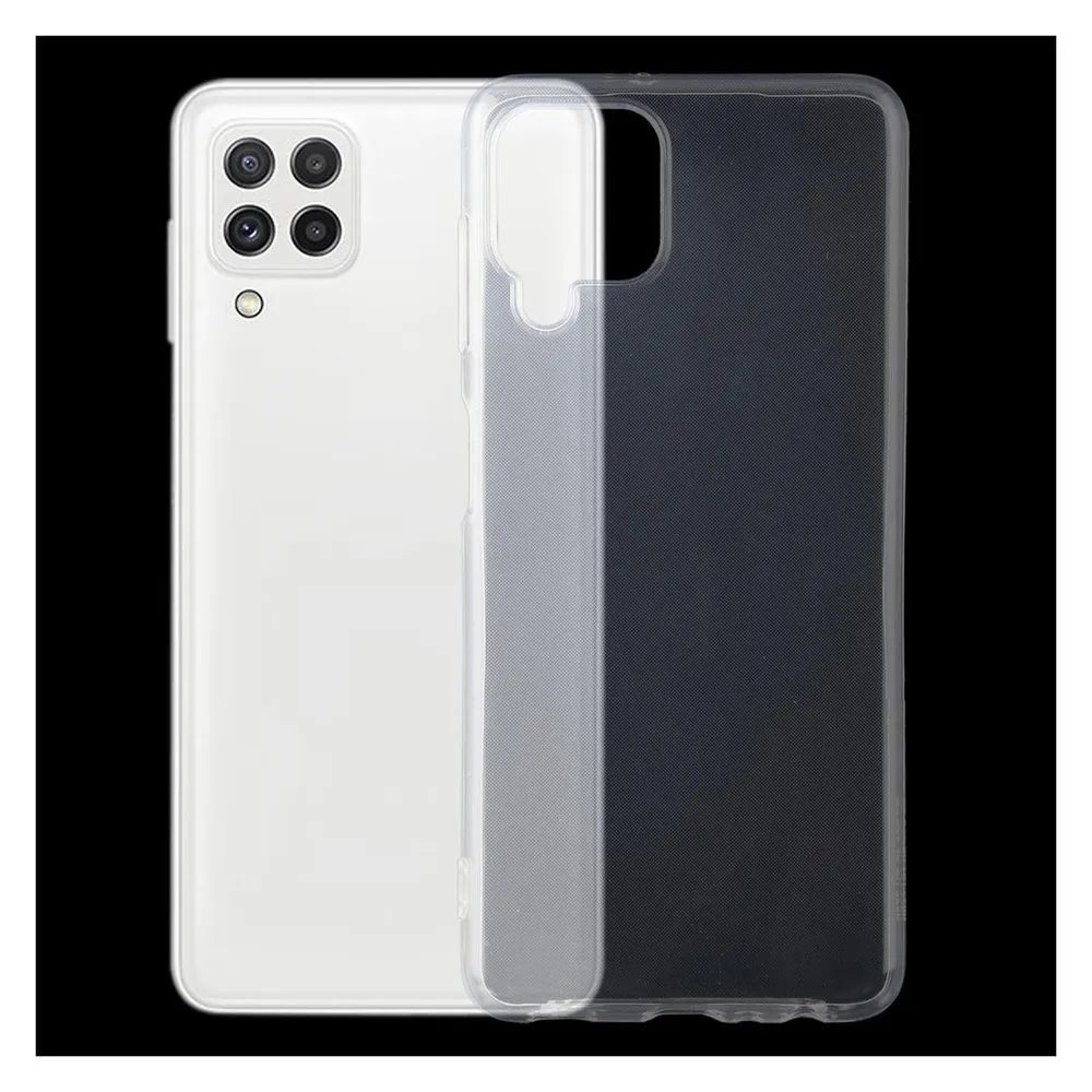 König Design Hülle Handy Schutz für Samsung Galaxy A22 4G Case Cover Tasche Etuis Transparent (Samsung Galaxy A22)