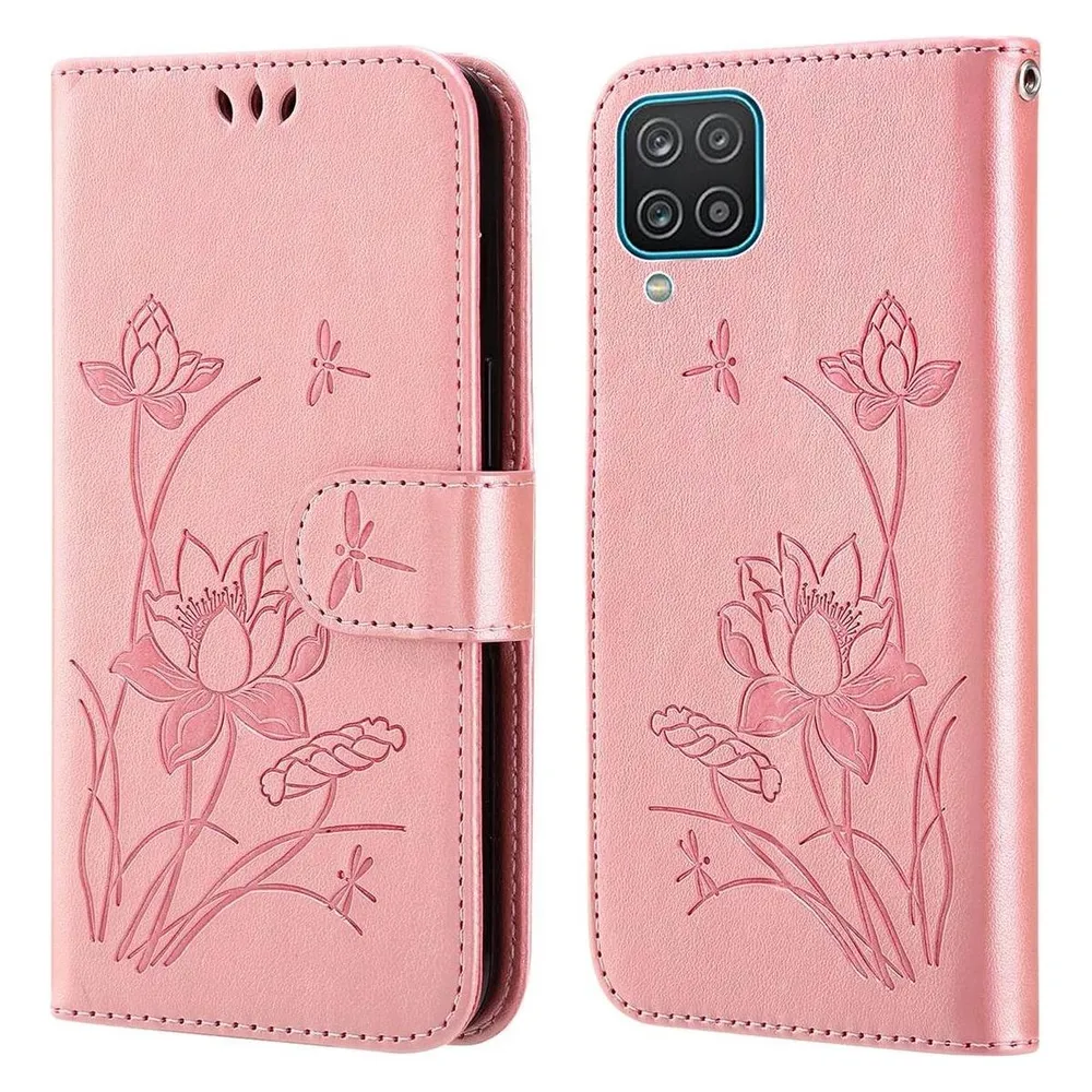 König Design Hülle Handy Schutz für Samsung Galaxy A12 Case Cover Tasche Etuis Bumper Wallet (Samsung Galaxy A12)