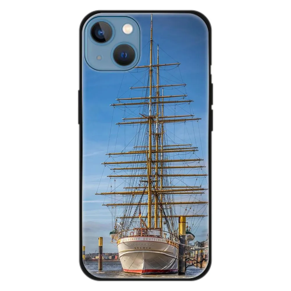König Design Hülle Handy Schutz für Apple iPhone 13 Case Cover Tasche Bumper Etuis TPU Neu (Apple iPhone 13)