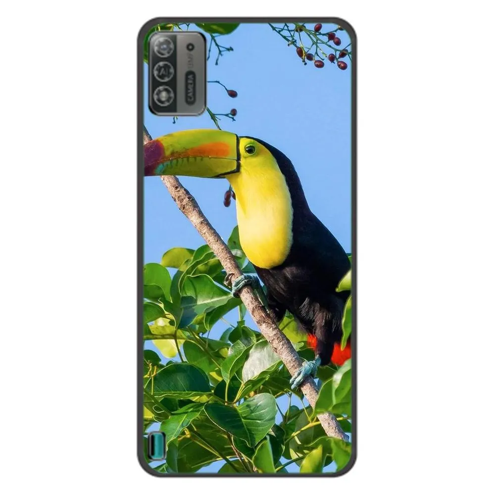 König Design Hülle Handy Schutz für ZTE Blade A52 Lite Case Cover Tasche Bumper Etuis TPU Neu (ZTE Blade A52 Lite)