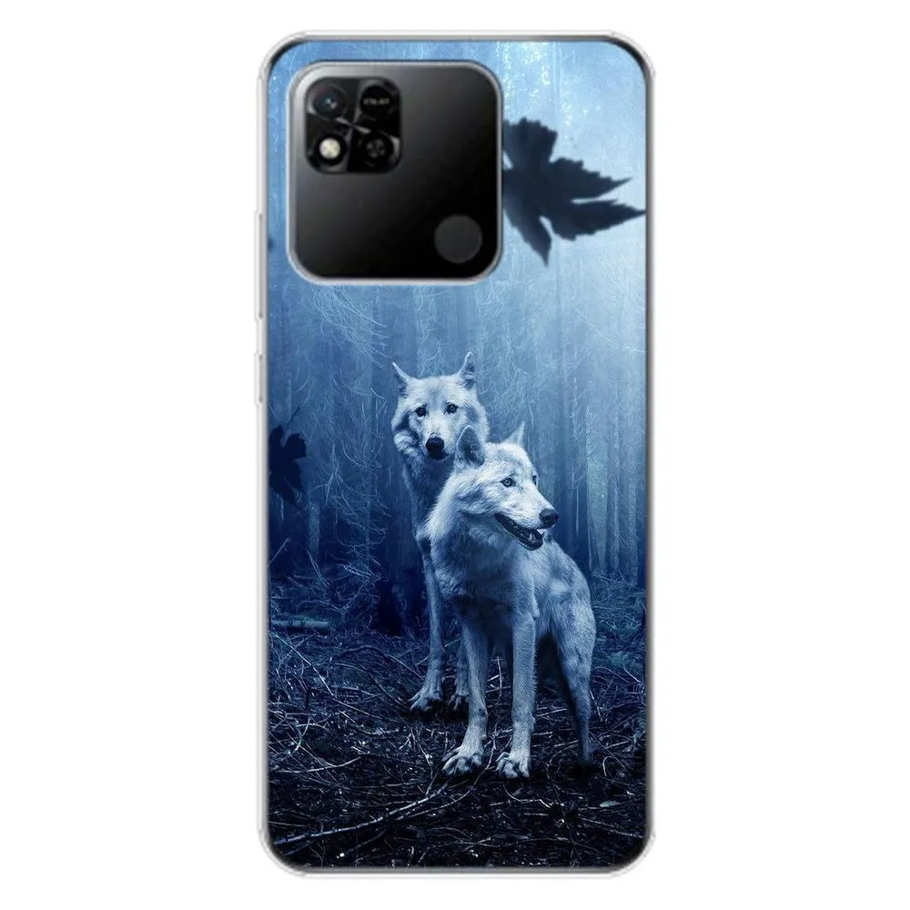 König Design Hülle Handy Schutz für Xiaomi Redmi 10A Case Cover Tasche Bumper Etuis TPU Neu (Xiaomi Redmi 10A)