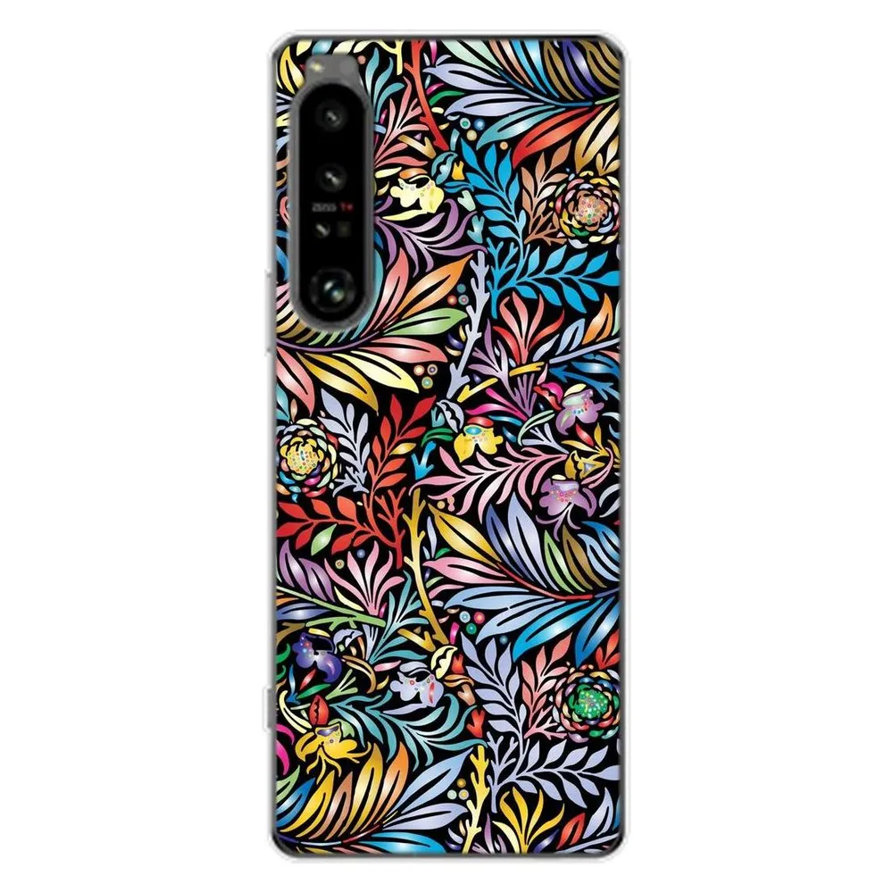König Design Hülle Handy Schutz für Sony Xperia 1 IV Case Cover Tasche Bumper Etuis TPU Neu (Sony Xperia 1 IV)