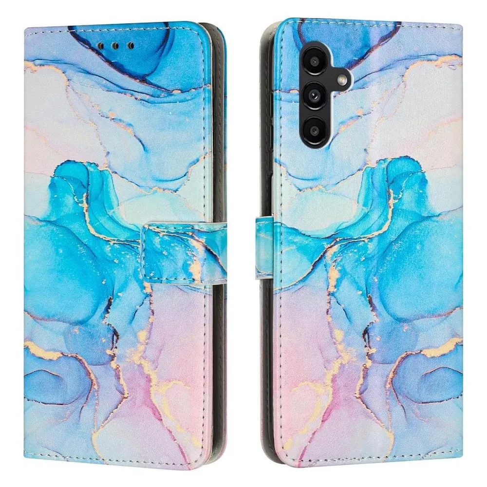 König Design Hülle Handy Schutz für Samsung Galaxy A04e A34 A54 Case Cover Marmor Tasche Etui (Samsung Galaxy A54 5G)