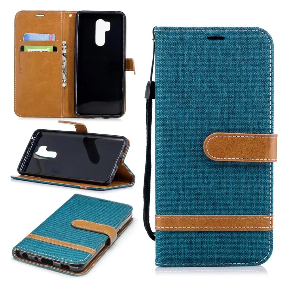 König Design Hülle Handy Schutz für LG G7 Case Cover Tasche Wallet Etui Handyhülle Bumper Neu (LG G7)