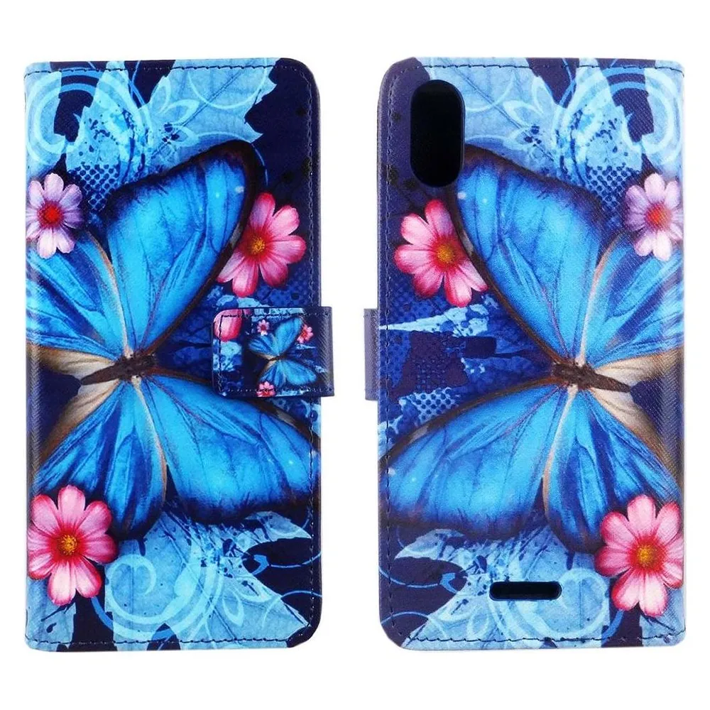 König Design Hülle Handy Schutz für Wiko Y60 Case Cover Tasche Wallet Etui Handyhülle Bumper (Wiko Y60)