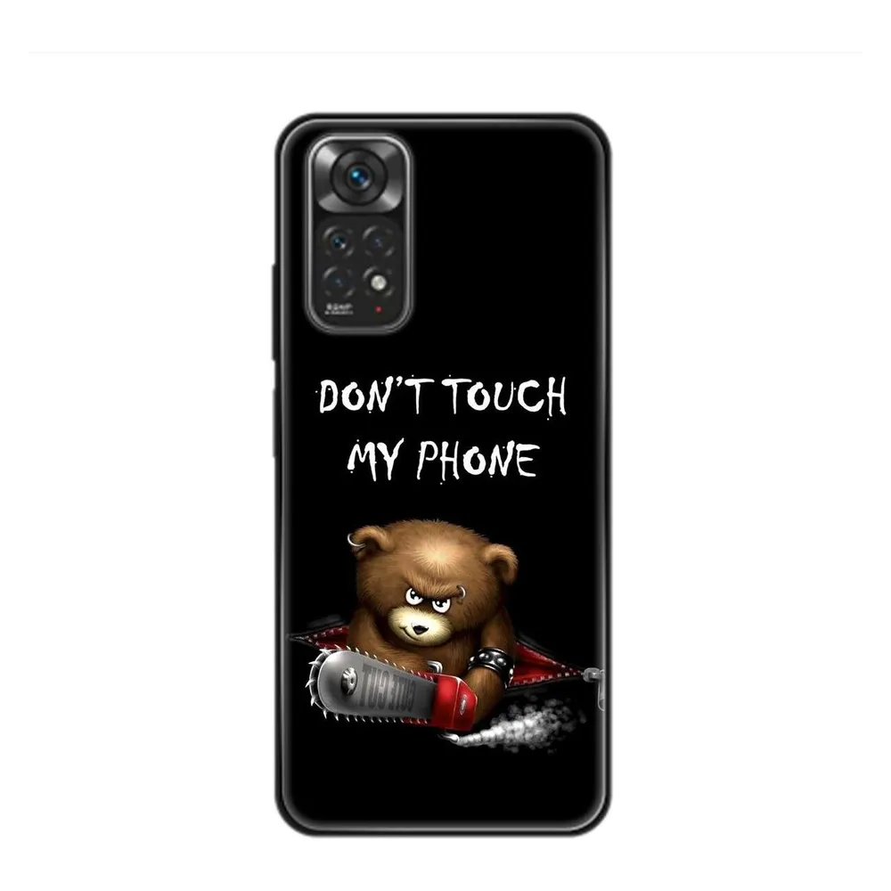 König Design Hülle Handy Schutz für Xiaomi Redmi Note 11 Case Cover Tasche Bumper Etuis TPU (Xiaomi Redmi Note 11)