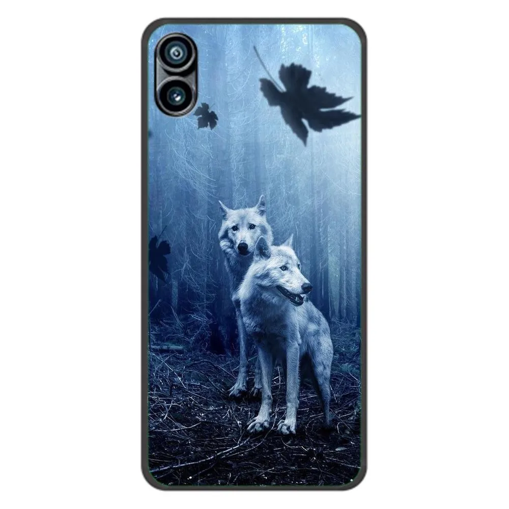 König Design Hülle Handy Schutz für Nothing Phone 1 Case Cover Tasche Bumper Etuis TPU Neu (Nothing Phone (1))