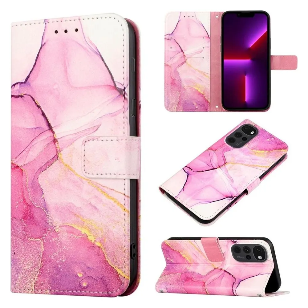 König Design Hülle Handy Schutz für Motorola Moto G22 Case Cover Tasche Wallet Etuis 360 Grad (Motorola Moto G22)