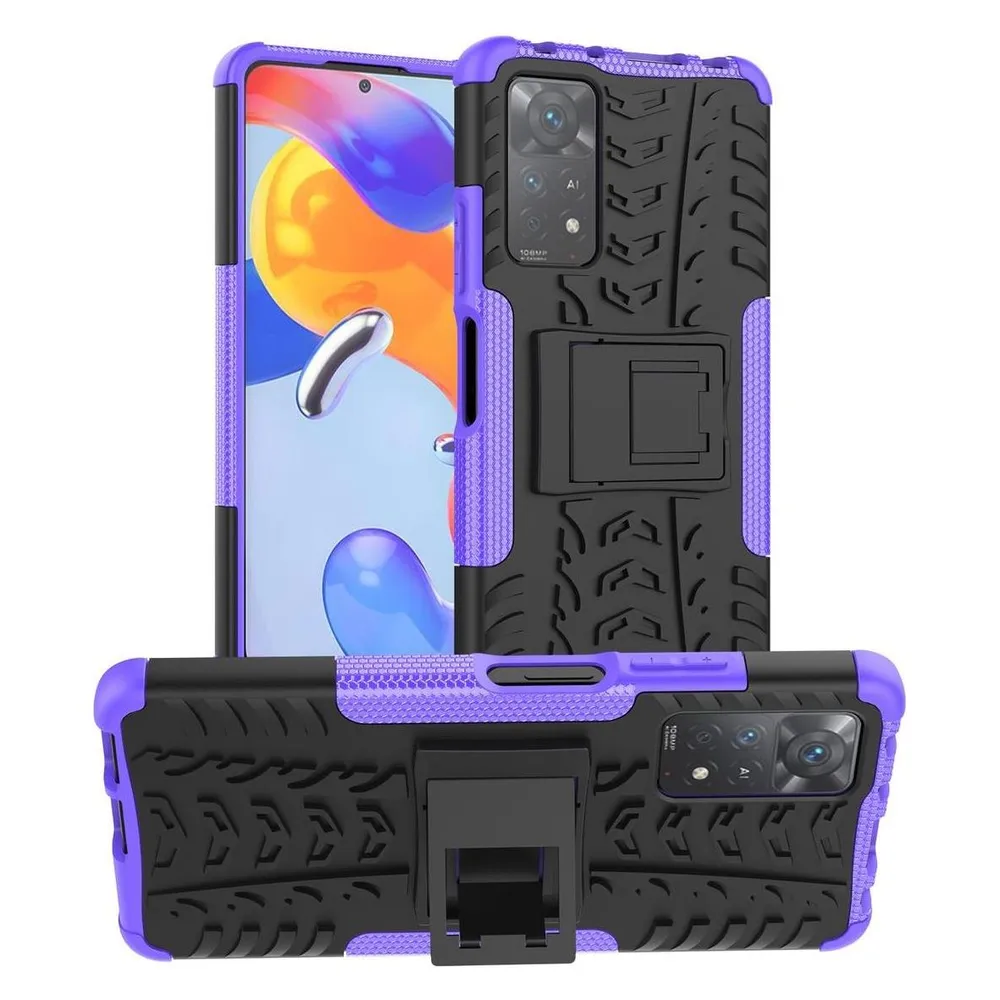 König Design Hülle Handy Schutz für Xiaomi Redmi Note 11 Pro Case Cover Bumper Etuis Halter (Xiaomi Redmi Note 11 Pro 5G)