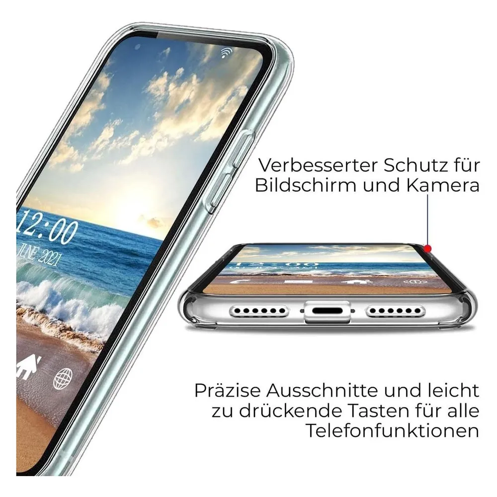 König Design Hülle Handy Schutz für Samsung Galaxy A13 4G Case Cover Tasche Bumper Etuis TPU (Samsung Galaxy A13 4G)