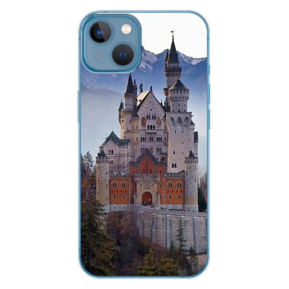 König Design Hülle Handy Schutz für Apple iPhone 14 Case Cover Tasche Bumper Etuis TPU Neu (Apple iPhone 14)