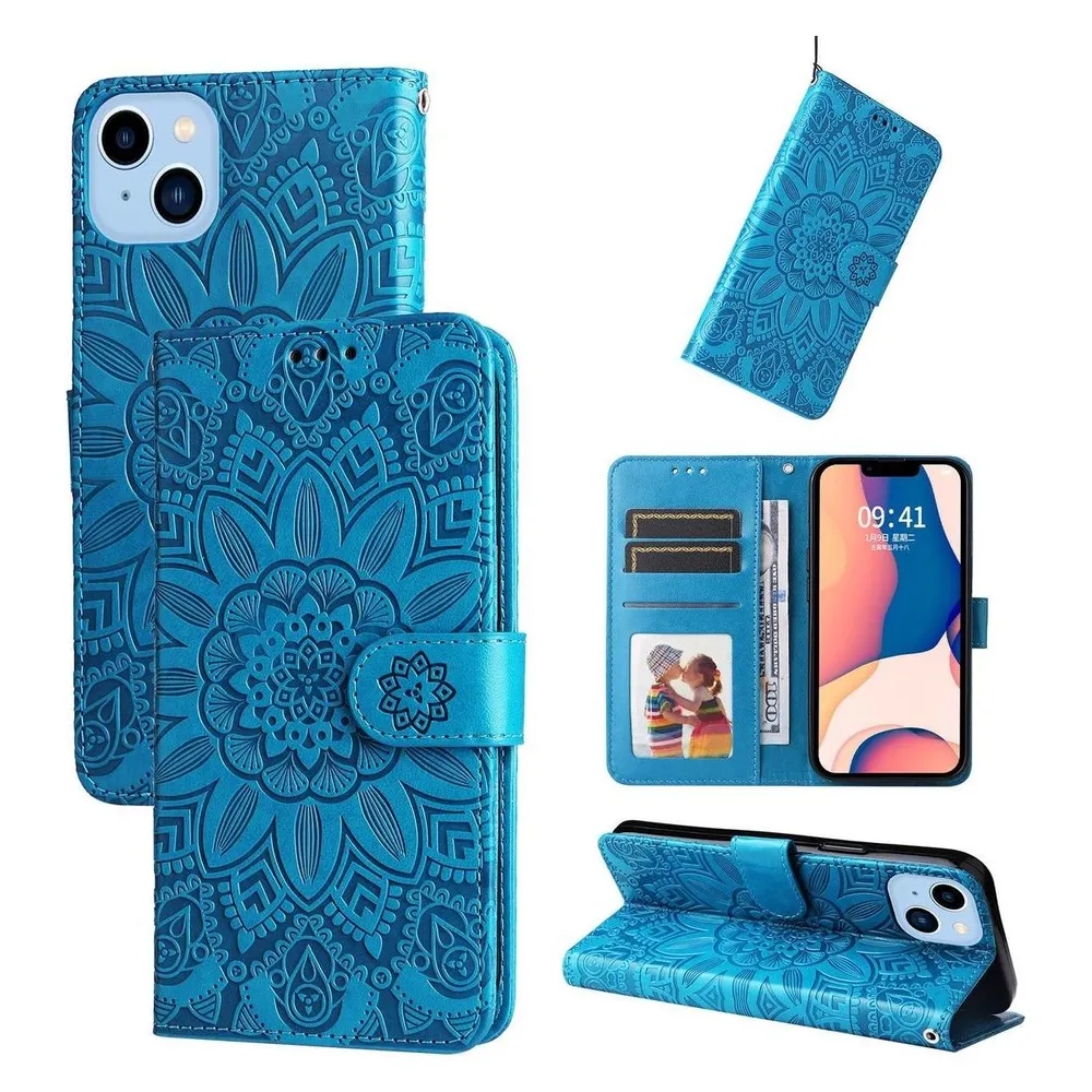 König Design Hülle Handy Schutz für Apple iPhone 14 Serie Case Cover Bumper Kartenfach Etuis (Apple iPhone 14)