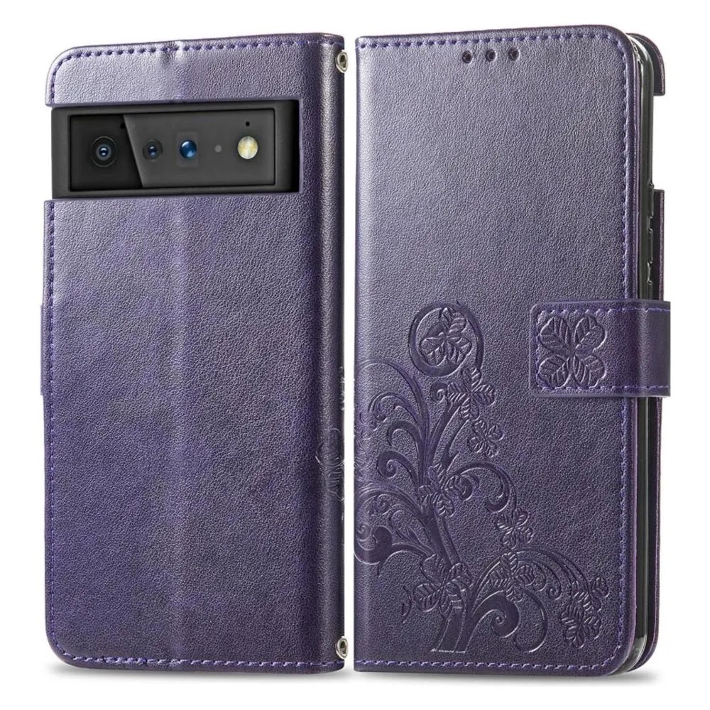 König Design Hülle Handy Schutz für Google Pixel 6 Pro Case Flip Cover Tasche Etuis Bumper (Google Pixel 6 Pro)