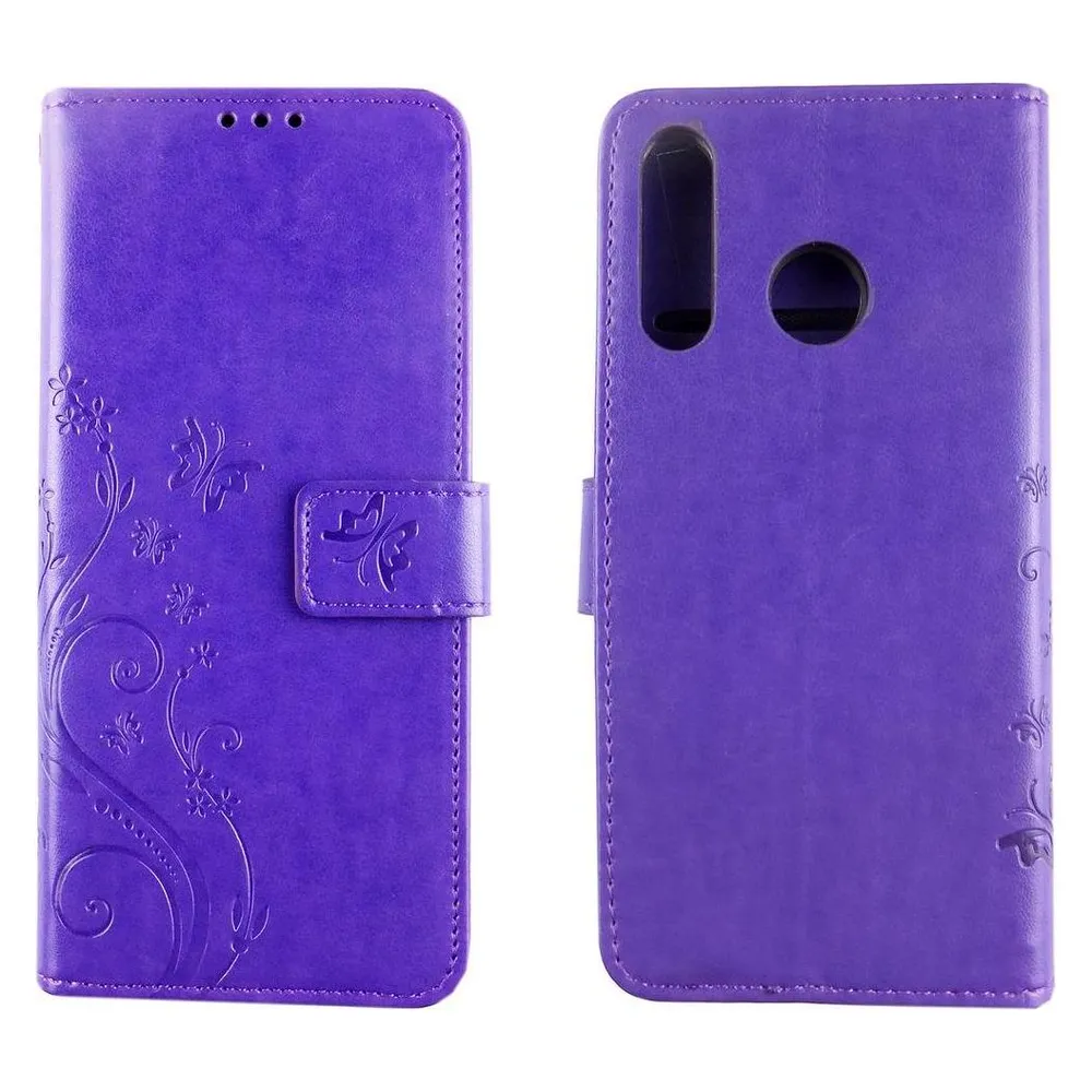 König Design Hülle Handy Schutz für Huawei P30 Lite Case Cover Tasche Wallet Etui Handyhülle (Huawei P30 Lite)