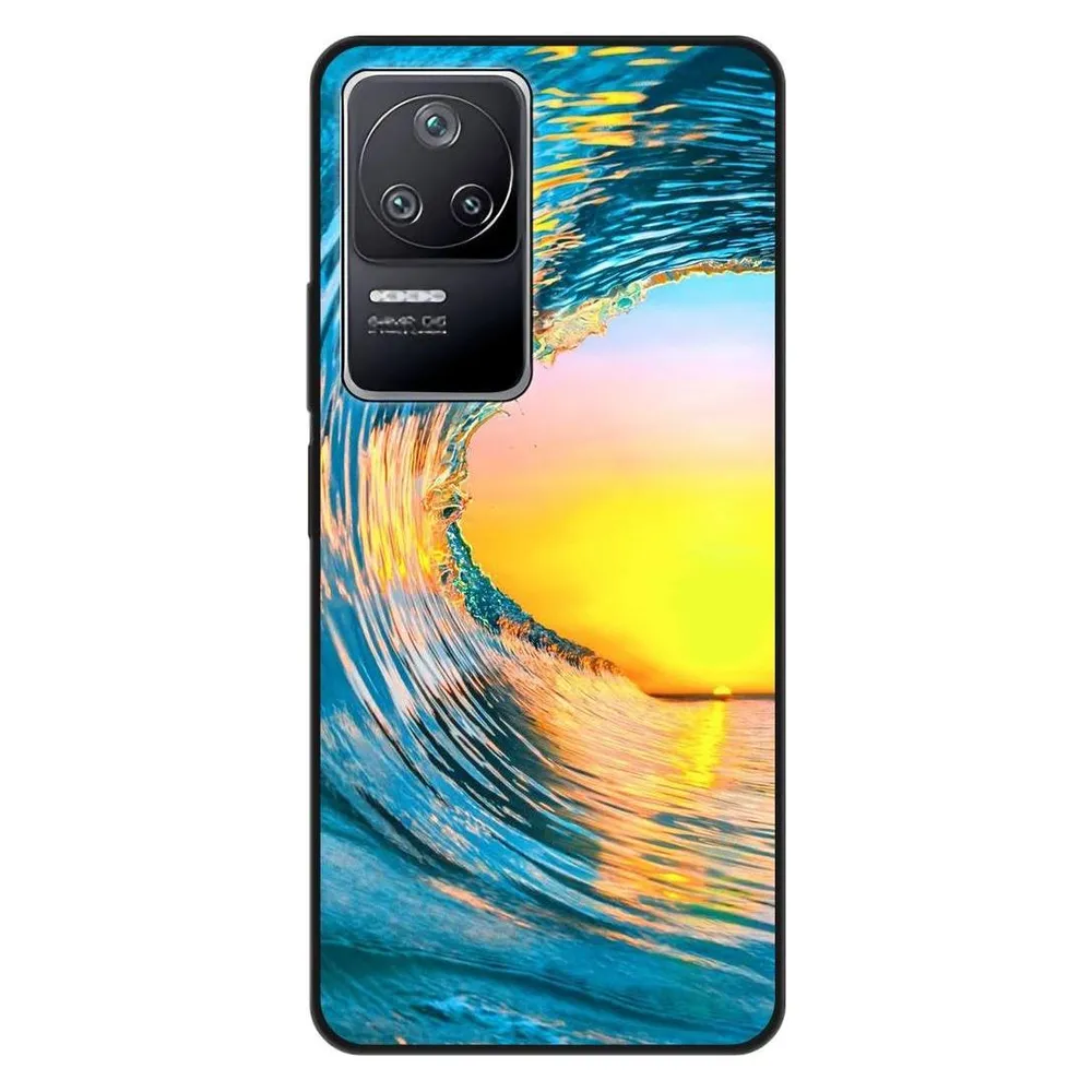 König Design Hülle Handy Schutz für Xiaomi Poco F4 Case Cover Tasche Bumper Etuis Backcover (Xiaomi Poco F4)