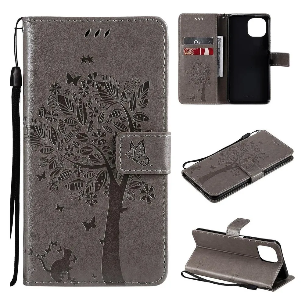 König Design Hülle Handy Schutz für Xiaomi Mi 11 Lite Case Flip Cover Tasche Etuis Bumper (Xiaomi Mi 11 Lite)