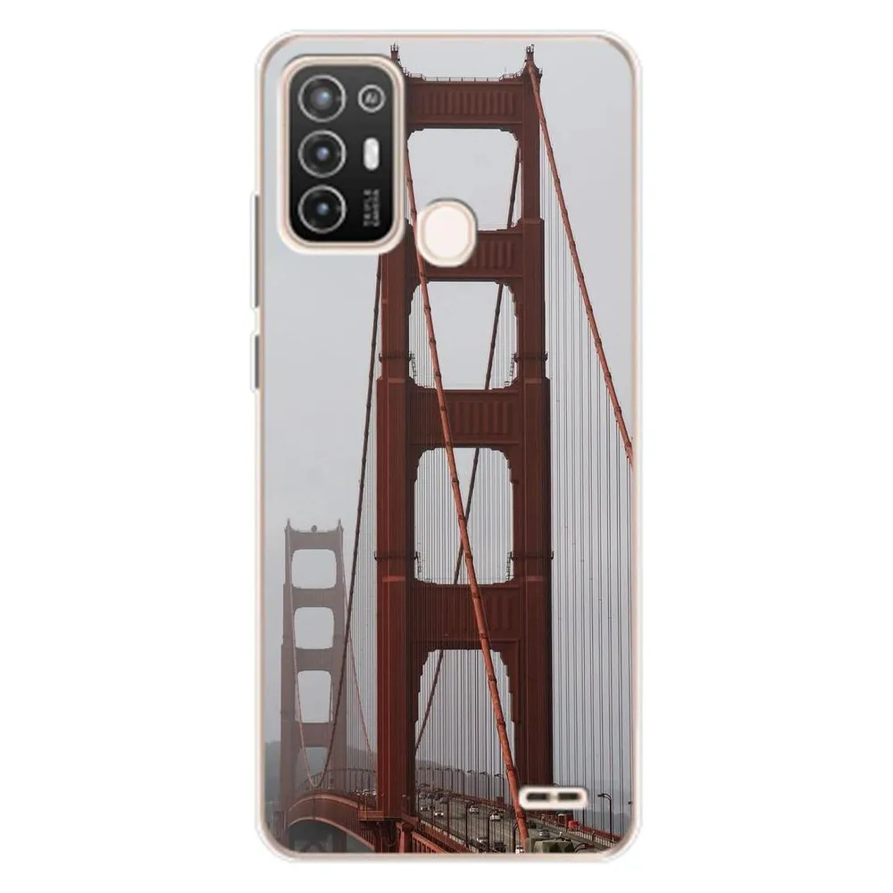 König Design Hülle Handy Schutz für ZTE Blade A52 Case Cover Tasche Bumper Etuis Backcover (ZTE Blade A52)