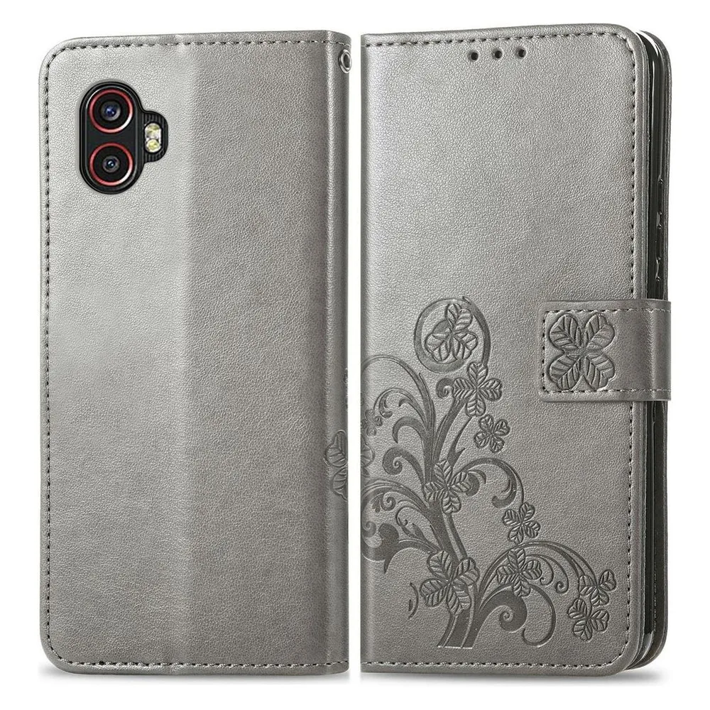 König Design Hülle Handy Schutz für Samsung Galaxy Xcover 6 Pro Case Cover Bumper Kartenfach (Samsung Galaxy XCover 6 Pro)